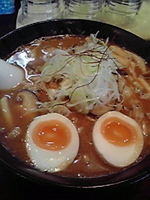 「今月の一品 キノコの味噌ラーメン」@麺工房HIRAMAの写真