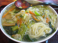 「野菜ラーメン@670」@そば処 満留賀 PARTIIの写真