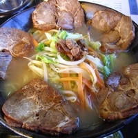 「タンメン650円+チャーシュー200円」@らーめんの秀龍の写真