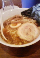 「半チャン+ラーメン（500円）月曜サービス」@うまかんべえの写真