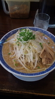 「ラーメン大盛（700円+100円）」@ラーメン無限大 津田沼店の写真