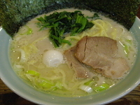 「塩ラーメン（680円）+海苔（50円）」@壱六家 大森店の写真