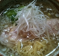 「とりそば850円」@くらまの写真