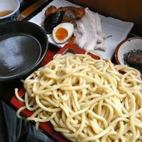 「天狗つけ麺 あつ盛 880円」@権現茶屋の写真