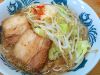「らーめん大、肉野菜増し」@ちゃー盛りらぁめん だいじろうの写真