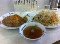 「半スタカレー ザージャーメン チャオメン」@娘娘 井戸木店の写真