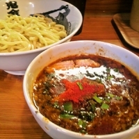 「カラシビつけ麺」@カラシビ味噌らー麺・つけ麺 神田本店の写真