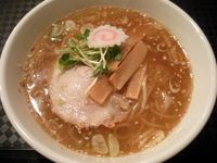 「【 つけめん TETSU 】 炒りゴマの煮干と鶏の塩そば」@新!東京らーめんチャンピオンの写真