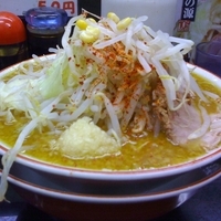 「味噌らぁめん（￥750）+カレー（￥50）」@らぁめん 元気の源の写真