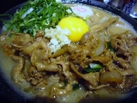 「肉玉そば（700円）+ライス（無料）」@肉玉蕎麦 おとど 北松戸総本山の写真