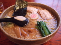 「ら〜めん（超こってり）+大盛」@酒楽房 うさぎ家の写真