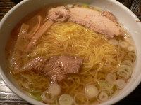 「塩ラーメン（ネギ油）」@宗家一条流がんこラーメン 十八代目の写真