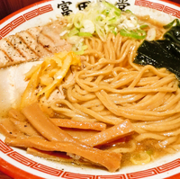 「中華そば（中:230g） ￥700 + ゆず ￥20」@松戸中華そば 富田食堂の写真