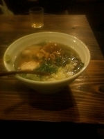 「ラーメンおやじ+黒烏龍茶」@G麺7の写真