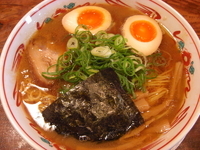 「熟成中華そば 味玉入り」@紀州和歌山ラーメン あじゅち屋の写真