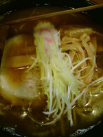 「魚だしラーメン（煮干） 大盛り ￥700」@栄昇らーめんの写真