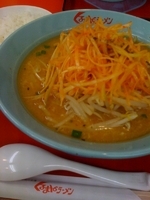 「ねぎ味噌ラーメン 760円」@くるまやラーメン 青井店の写真