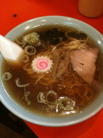 「中華そば ¥500」@赤おにの写真