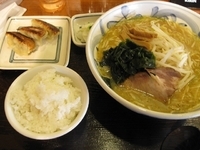 「餃子味噌ら～めんランチ777円」@こだわりらーめん ゆきむら亭 真岡店の写真