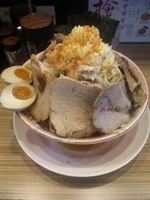 「極盛全部のせ」@本格中華そば 檜庵 赤羽店の写真