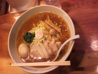 「中華そば￥780味玉100」@銀座 朧月の写真