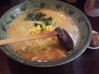 「味噌一ラーメン+味玉 720円+30円（味玉代カンパ）」@味噌一 荻窪店の写真