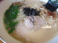 「鶏そば」@鶏そばや 竜神洞の写真