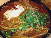 「【2010.10限定】激辛区濃厚極太町味噌番地（900円）、大盛」@麺喰屋 澤の写真