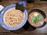 「つけ麺+味玉」@つけ麺 花みずきの写真