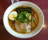 「手打ラーメン（600円）」@ラーメン夏目の写真