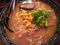 「ひき肉入り 赤味噌らーめん」@らーめん 味香美の写真