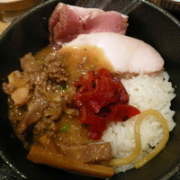 「ほん田君に教わったカリーつけ麺（できるだけ甘く） 700円 + 」@麺屋 一燈の写真