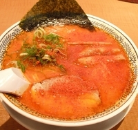 「辛みの赤とんこつ」@丸源ラーメン 足利店の写真