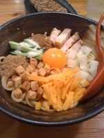 「特製まぜそば 700円」@武藤製麺所の写真