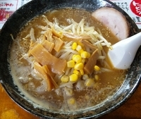 「とんこつ味噌らーめん（750円）」@赤いやねの写真