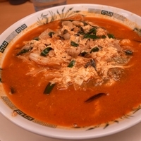 「韓流・辛ラーメン 560円」@日高屋 川口駅前店の写真