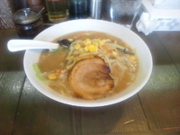 「白味噌タンメン」@麺食堂 杜屋の写真