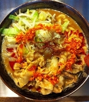 「紅らーめん（790円）」@麺創研 紅 府中の写真