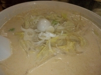 「牛乳味噌ラーメン」@ラーメン万福の写真