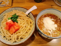 「イタリアントマトとチーズのつけ麺（大360g）780円」@麺屋 蕃茄の写真