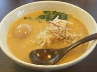 「味噌ラーメン+味玉」@ラーメン エアーストリームの写真