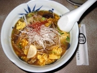 「冬野菜の和風酸辣湯麺（さんらーめん） 800円」@与ろゐ屋の写真