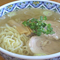 「塩らーめん （680円）」@茅の写真