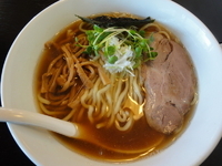 「さんまそば 大盛」@中華そば 田家 本店の写真