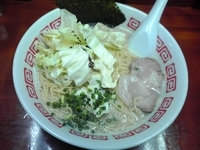 「塩とんこつ 大盛」@麺龍の写真