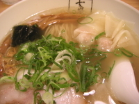 「ワンタン麺￥950」@支那そばや イオンレイクタウン店の写真