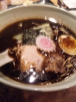 「焦がし醤油麺【850円】」@西麻布 五行の写真