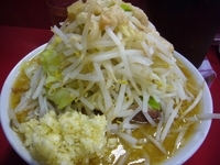 「味噌らーめん【ヤサイニンニクアブラ】（780円）+豚入り（200」@らーめん豚喜の写真