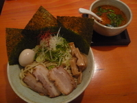 「名古屋つけ麺（全部入り）」@麺の坊 五月晴れの写真