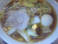 「道頓堀あまウマラーメン【冬季限定】（680円）+味玉（クーポン使」@らあめん花月嵐 大宮三橋店の写真